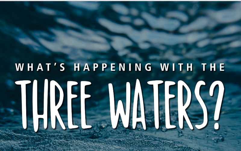 Three Waters waka can chart course out of rough waters